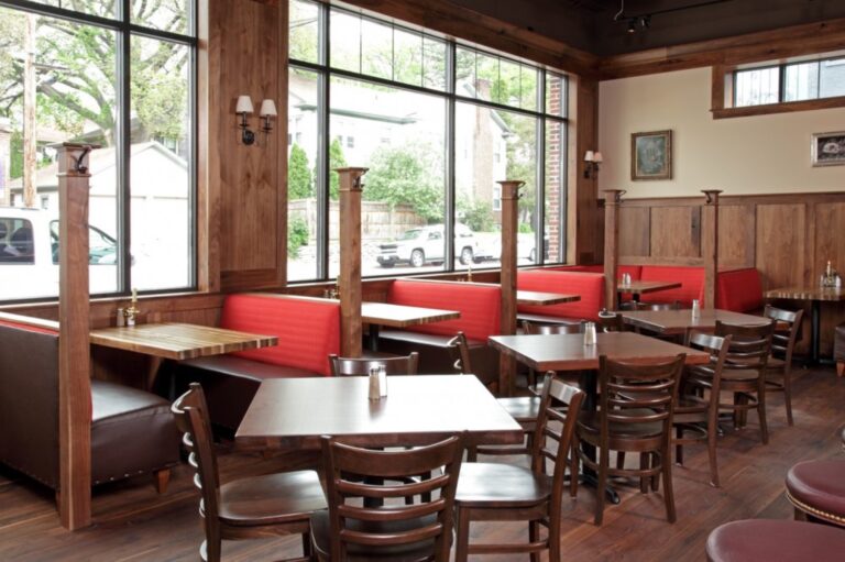 George And The Dragon Pub Tables. Walnut And Oak Butcher | TimeWorn Wood