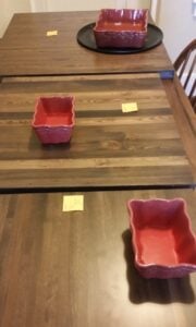 Restaurant Table Heat Testing. Hot Pans, Hot Dishes Tested | TimeWorn Wood
