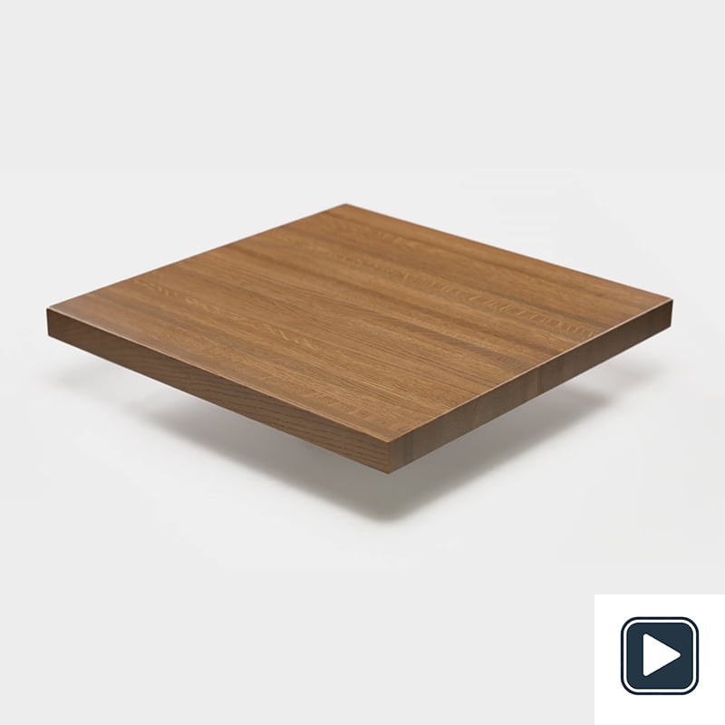 Oak Toffee Restaurant Tables | Butcher Block Oak by TimeWorn