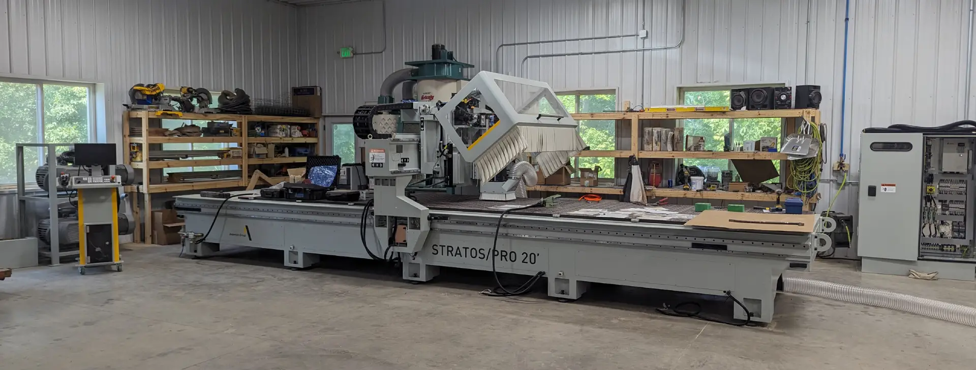 20 Foot CNC | TimeWorn Wood