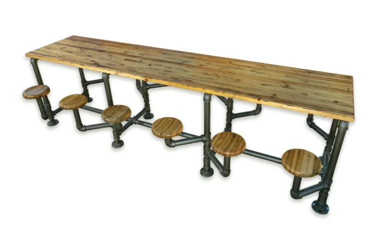 Office Communal Table (3) | TimeWorn Wood