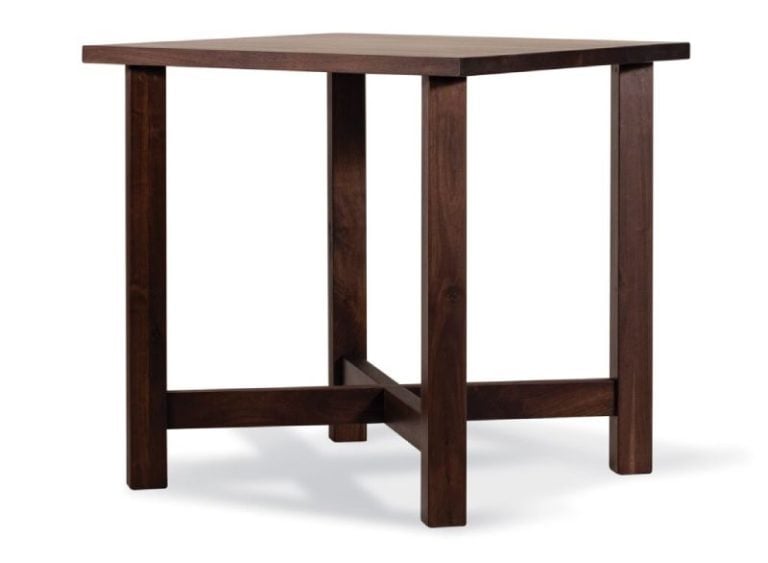 Bar Height Custom Bistro Table | TimeWorn Wood
