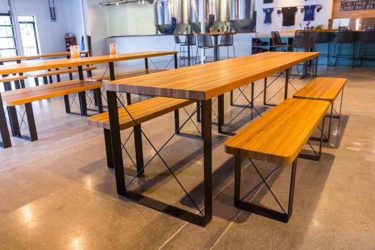 Unmapped Brewing_maryland Table And Benches | TimeWorn Wood
