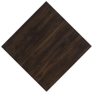Classic Walnut Restaurant Tabletops – truffle CLW_TR_overhead
