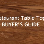 Restaurant Table Tops Buyer's Guide cover photo — restaurant tables