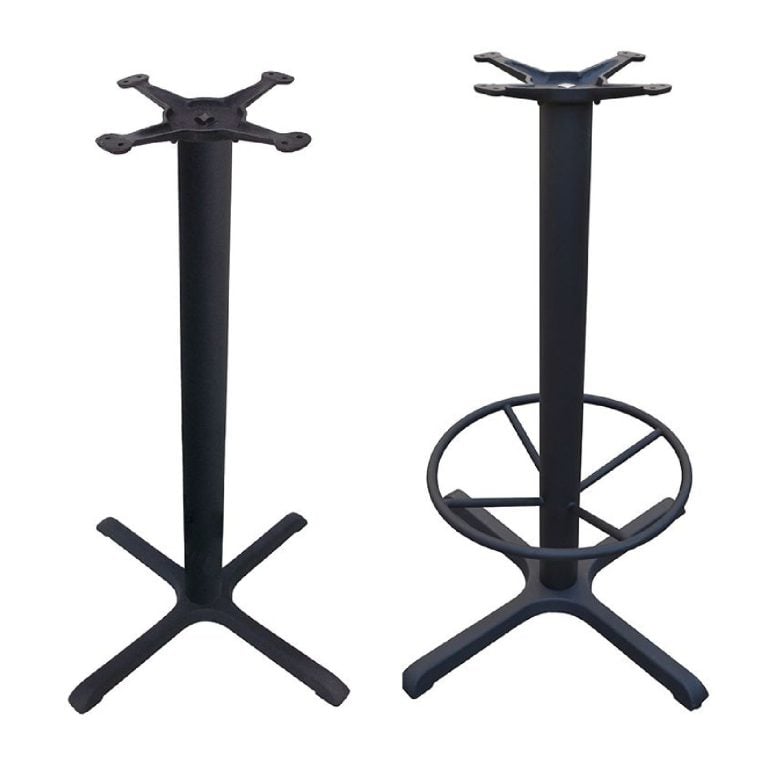 Flat Tech Auto Adjust Bar Height Table Base for Table Tops By Timeworn
