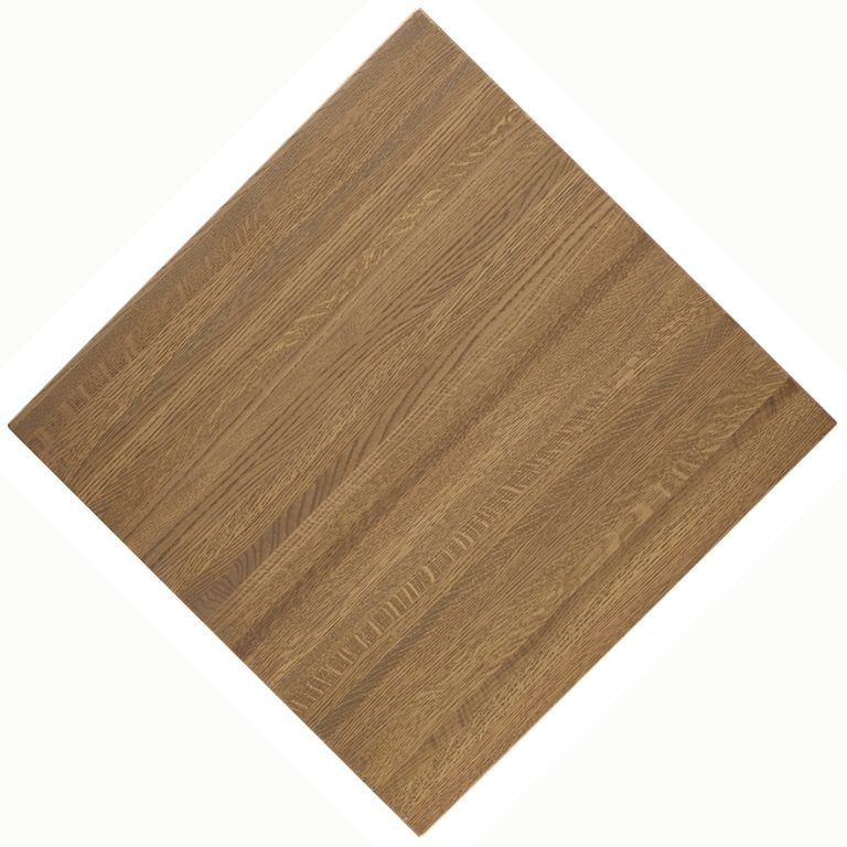 Butcher block oak in the Toffee finish, top view, revised (BBO_TF_top).