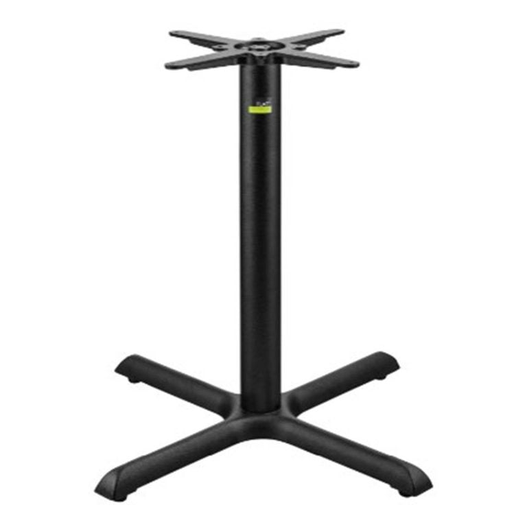 Flat Tech Dining Height Table Base for Table Tops By Timeworn