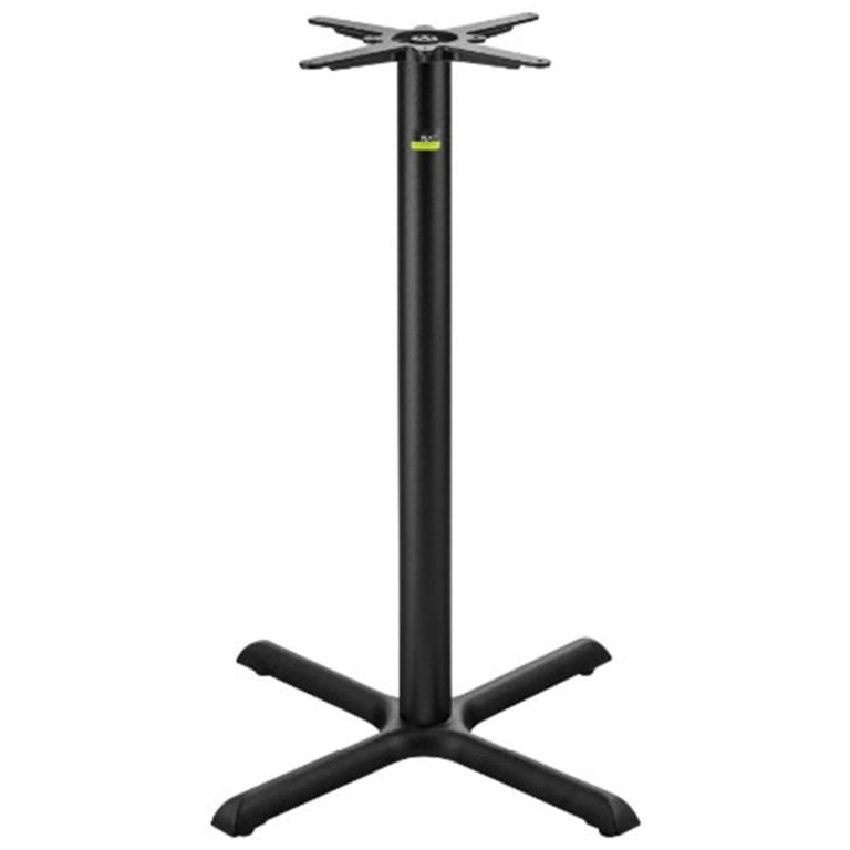 Flat Tech Dining Height Table Base for Table Tops By Timeworn