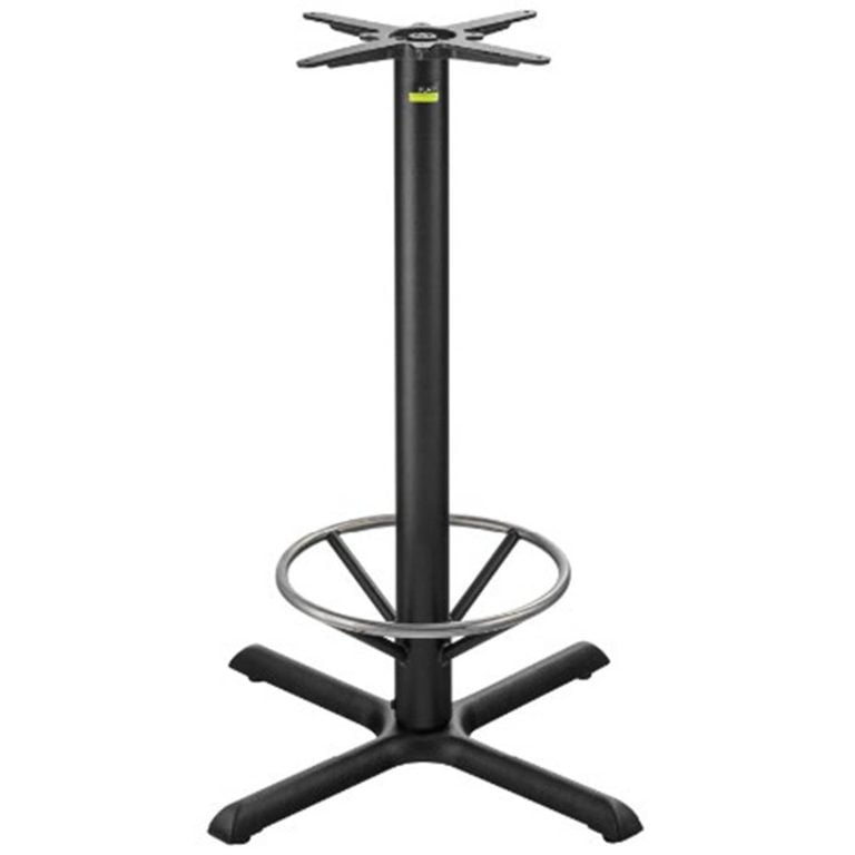 Flat Tech Dining Height Table Base for Table Tops By Timeworn
