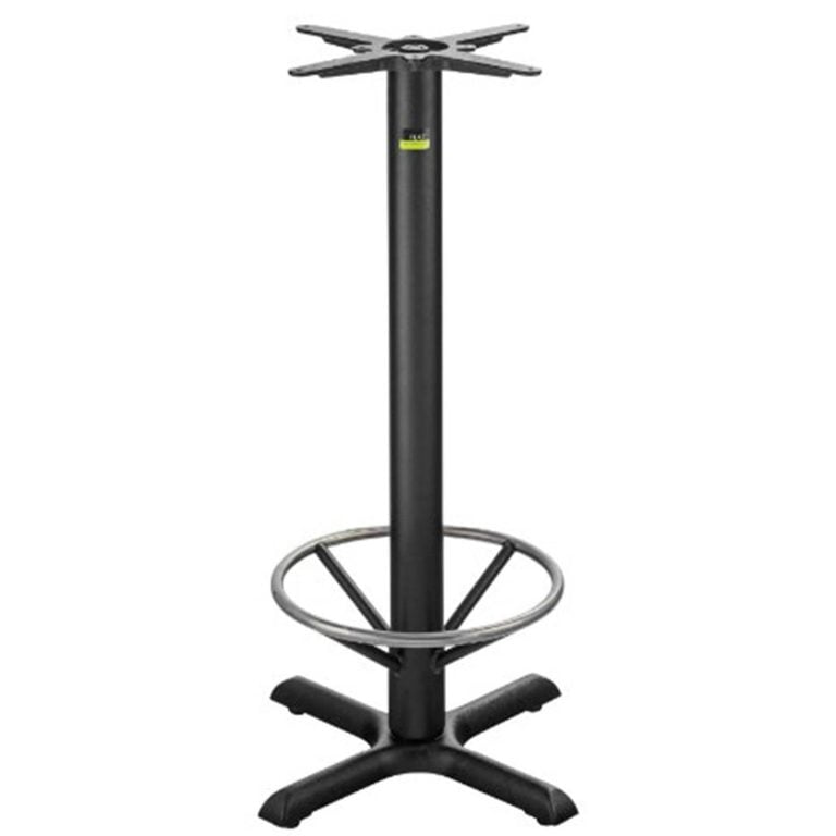 Flat Tech Dining Height Table Base for Table Tops By Timeworn