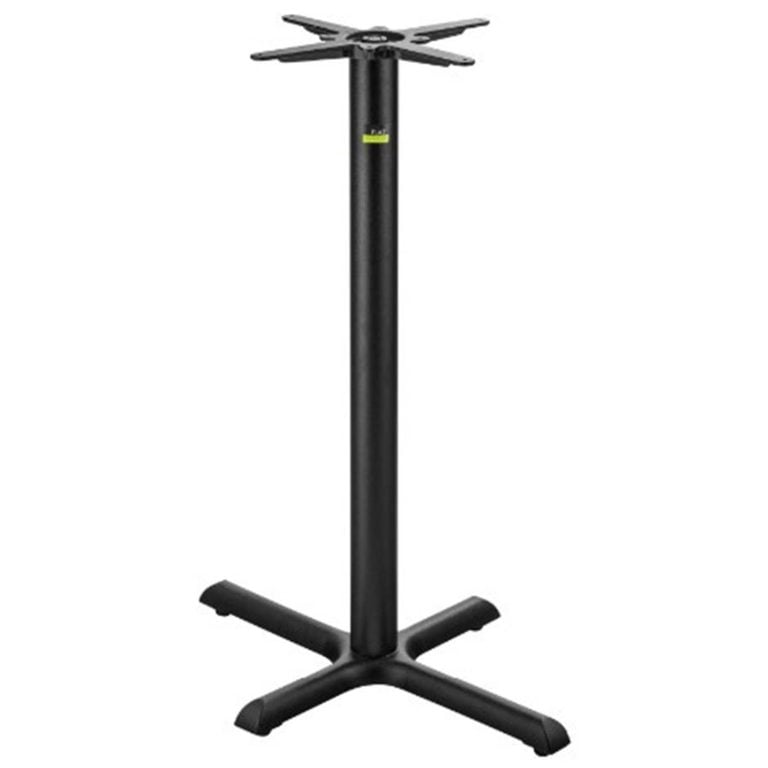 Flat Tech Dining Height Table Base for Table Tops By Timeworn