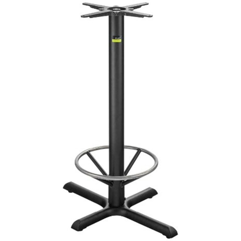 Flat Tech Dining Height Table Base for Table Tops By Timeworn