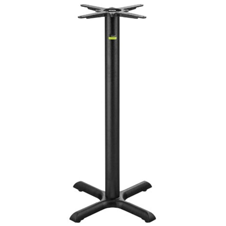 Flat Tech Dining Height Table Base for Table Tops By Timeworn