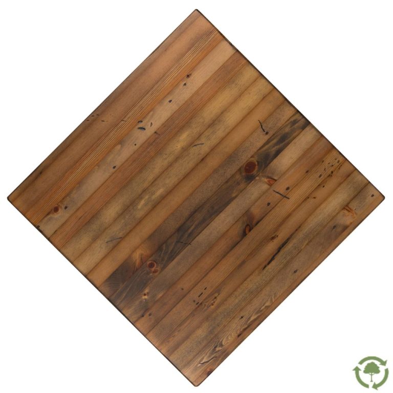 Drop-leaf square-to-round bottom view 2 — drop-leaf restaurant tables.