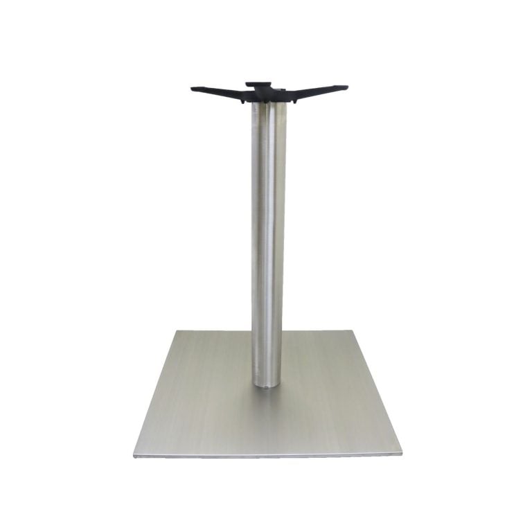 Steel, Metal restaurant table bases. Available for any size restaurant table tops. By Timeworn