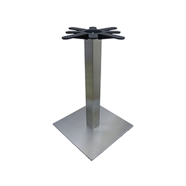 Steel, Metal restaurant table bases. Available for any size restaurant table tops. By Timeworn