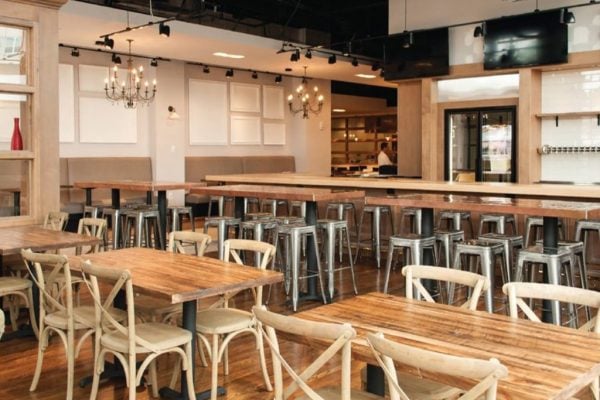 Designing a restaurant seating plan guide.