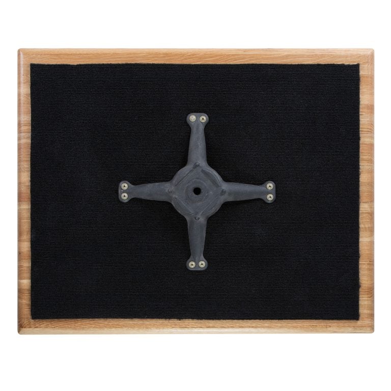 Restaurant table sound padding demonstration for quieter dining rooms.