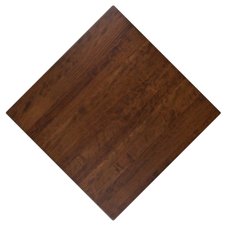 Standard plank cherry in pecan color, warm tone.